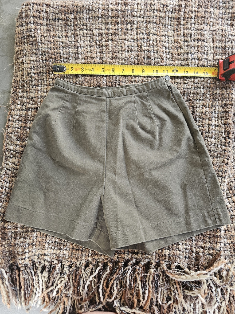 Smart Set Women's High Rise Brown Vintage Shorts